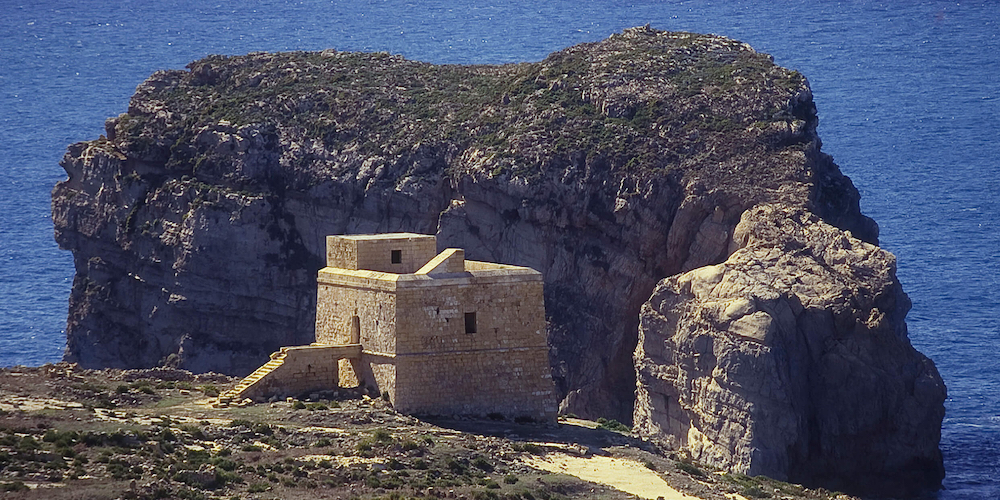 dwejra tower in gozo